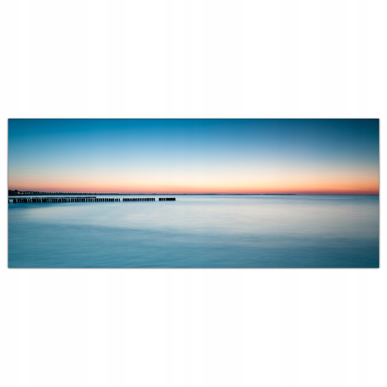 

Hartowany Obraz Szklany Ocean Zachód Słońca 125x50