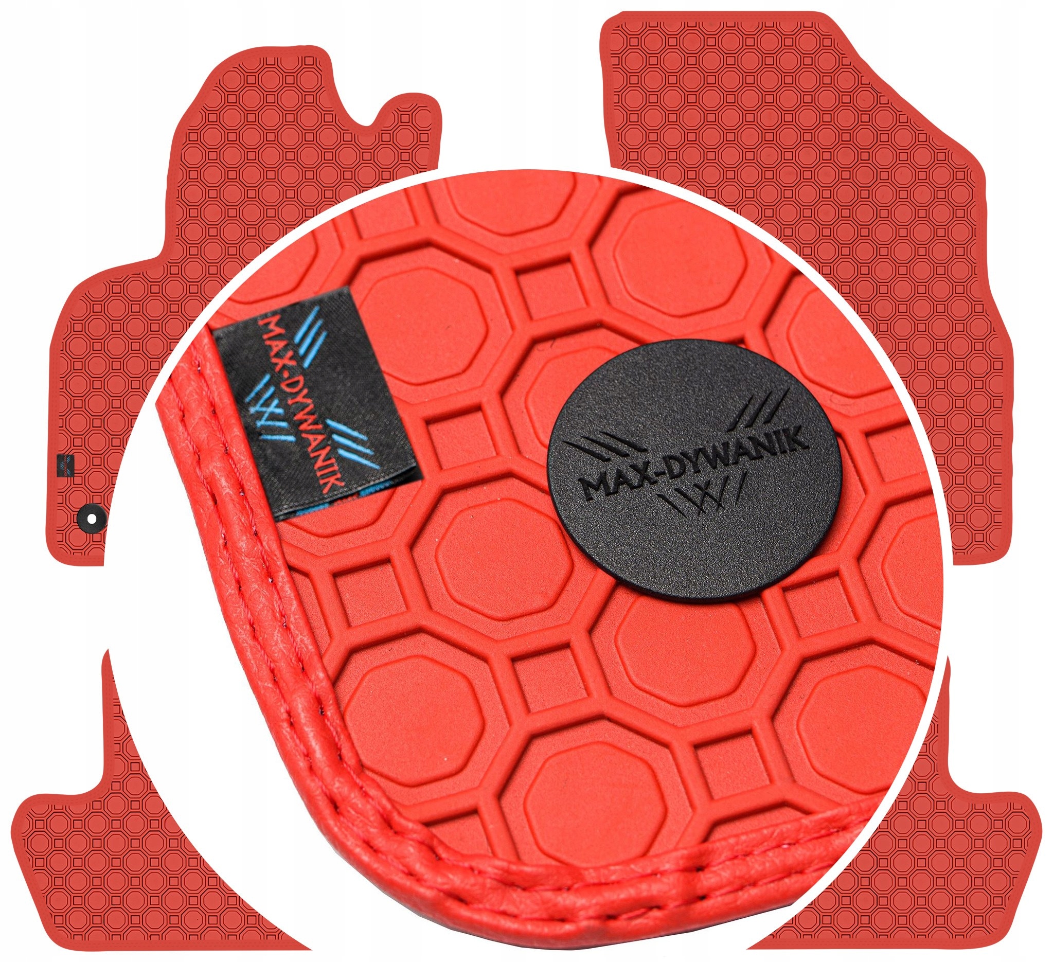 Peugeot 5008 I 5os 2009-2016 Koberce Červené