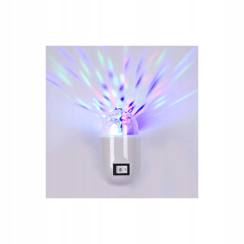 Lampka wtykowa do gniazdka LED biała 3,5W
