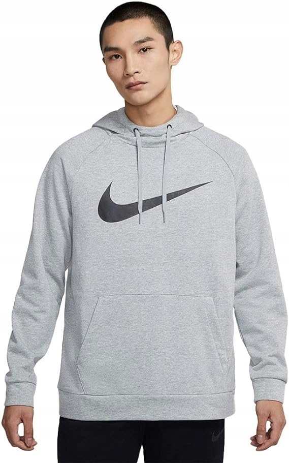 Sportovní Mikina pánská Nike S Kapucí Dri-fit DV8008-063 vel. M