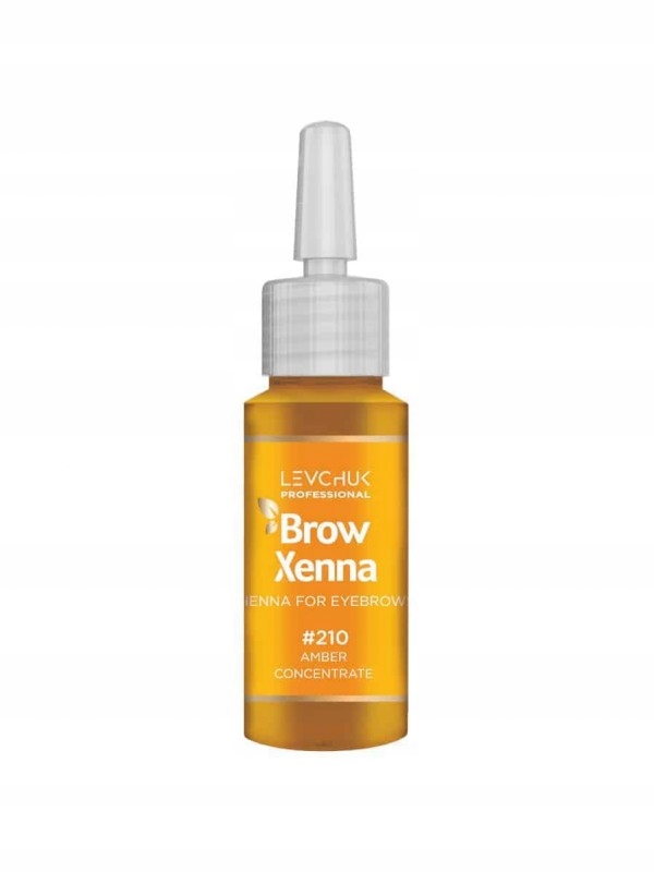 Barva pudrová BrowXenna 210 Amber Concentrate