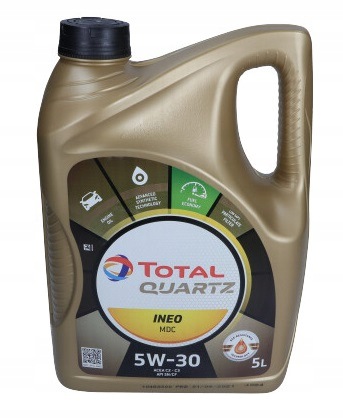 Total Olej 5W30 5L MDC Ineo Quartz Sn/cf C2/C3 229.52 DEXOS2