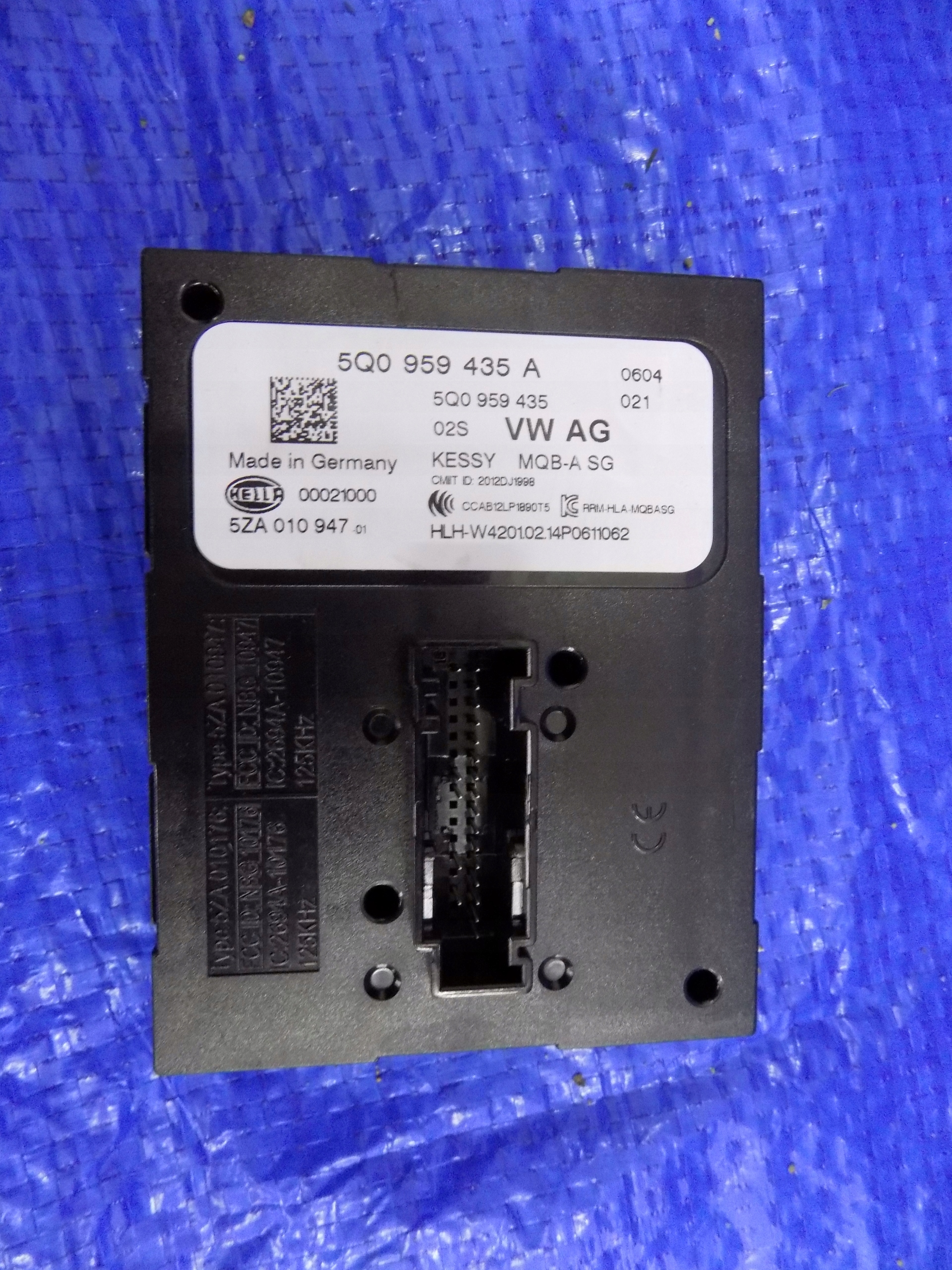 module control unit KESSY AUDI A3 8V 1,4TFSI 14R