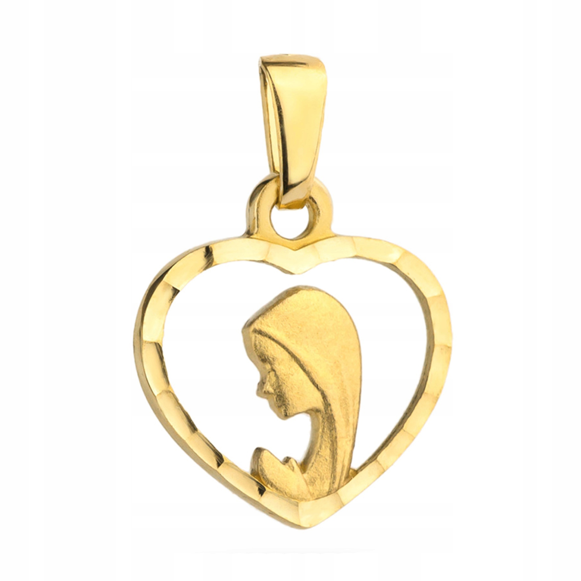 Zlatý Medailonek pr. 585 Matka Boží v srdci 14. století