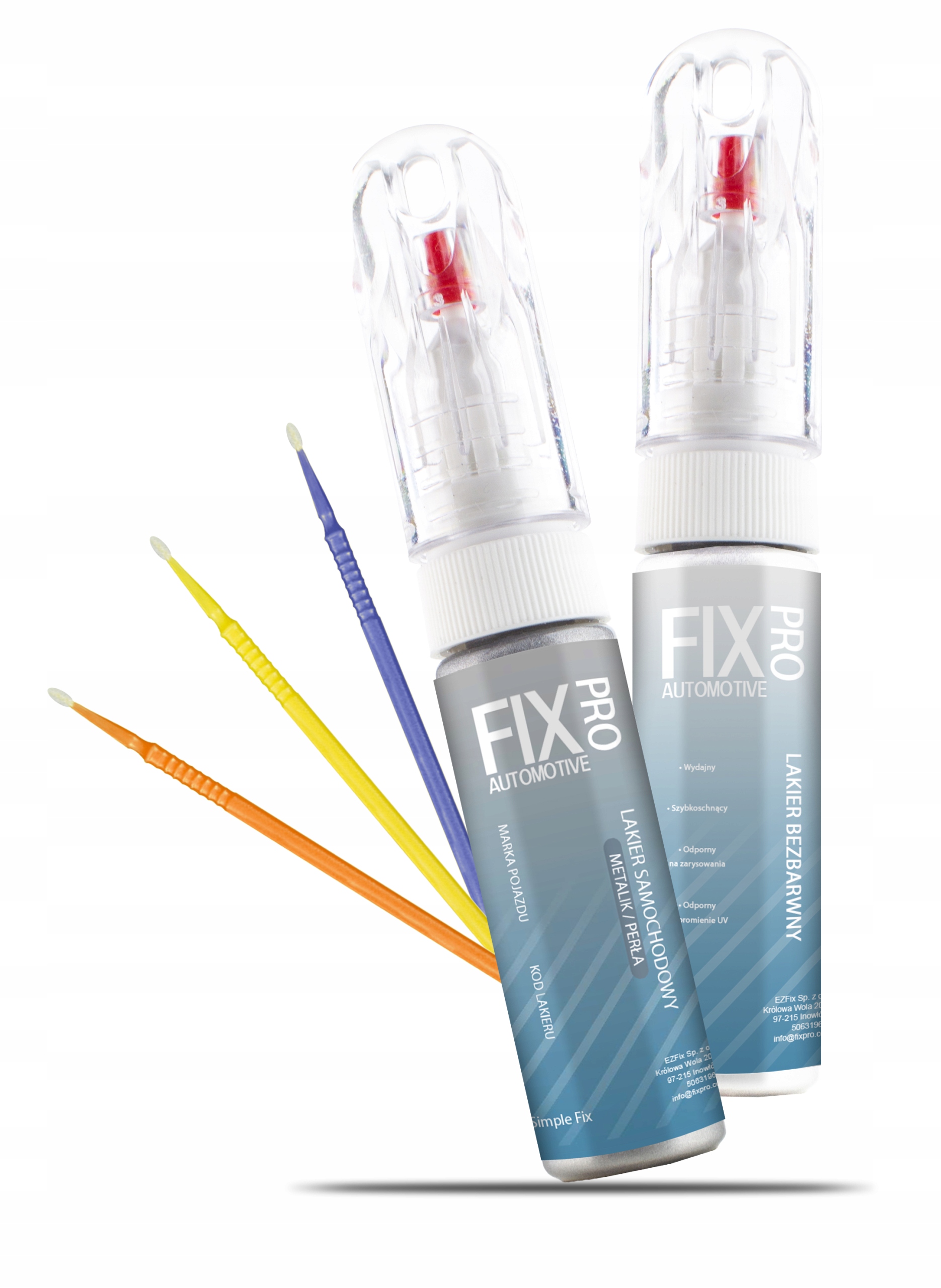 LAKIER SAMOCHODOWY ZAPRAWKA DODGE PS7 + BEZBARWNY RAPIDOGRAF 20ml