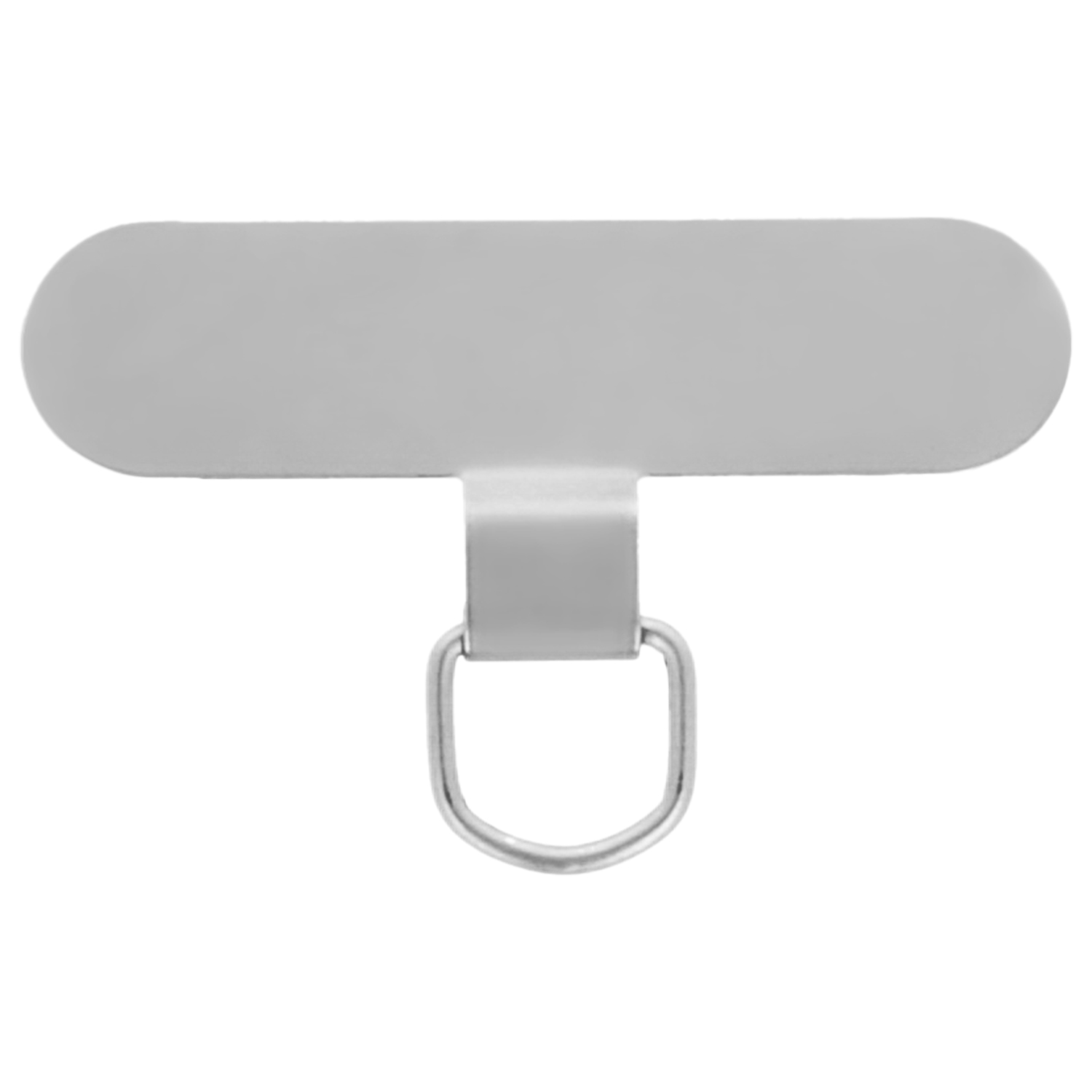 Telforceone Wkładka Insert Do Smyczy Zawieszki Telefon Metalowy Srebrny