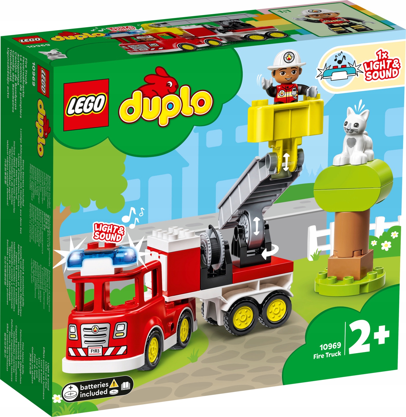 

Lego Duplo 10969 Wóz strażacki