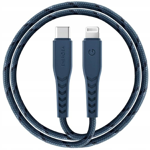 Energea kabel Nyloflex Usb-c Lightning C94 Mfi 1.5 m modrý/modrý