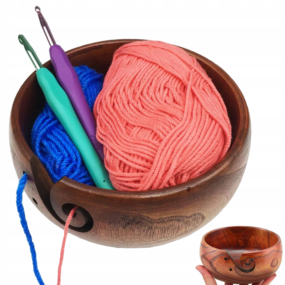 Miska Na Úložnou Přízi Na Háčkování Z Příze