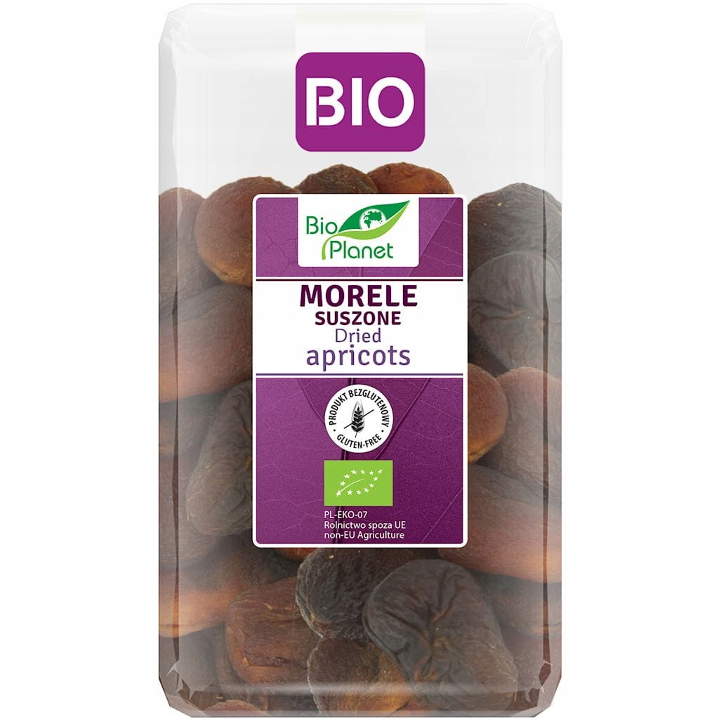 Sušené Meruňky Bezlepkové Bio 1 kg Bio Planet