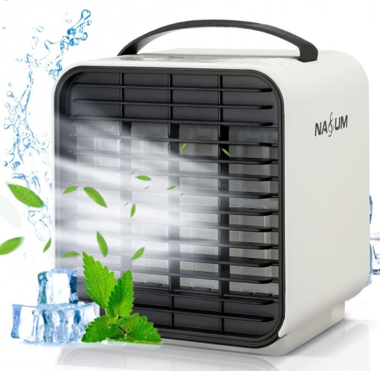 Přenosný mini Usb podsvícený klimatizátor