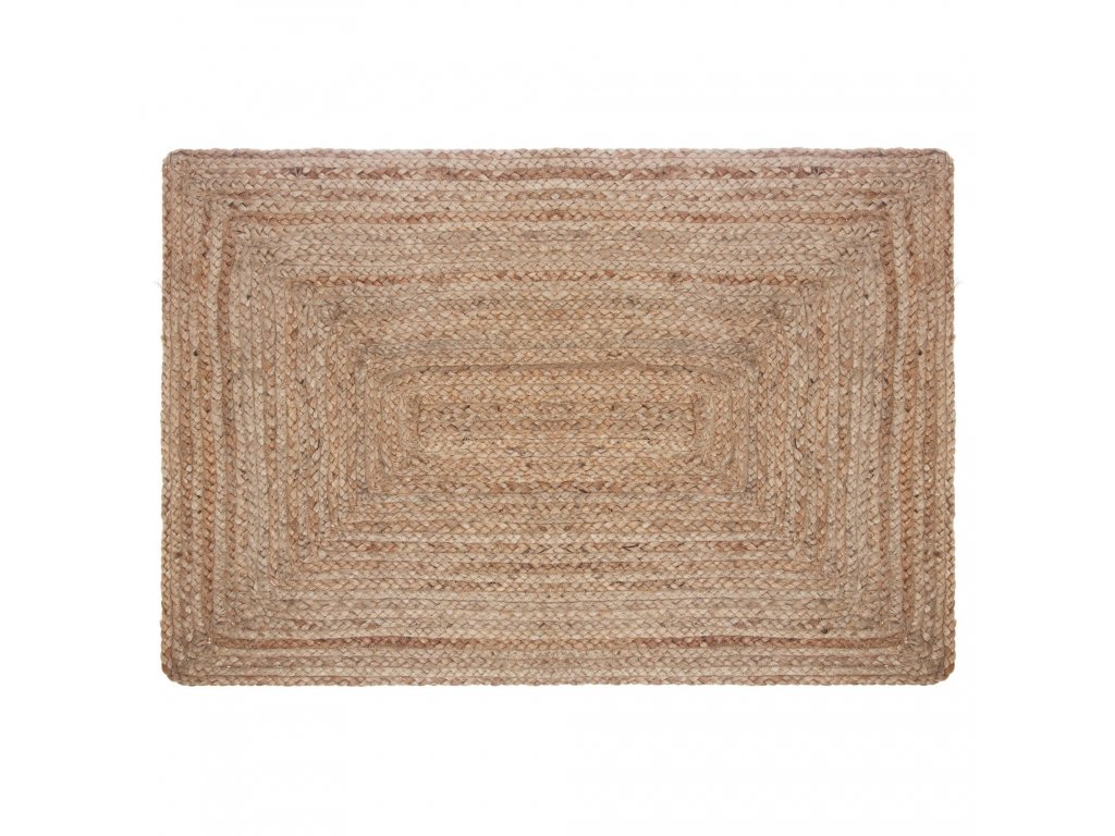 Jutový koberec, 60 x 90 cm