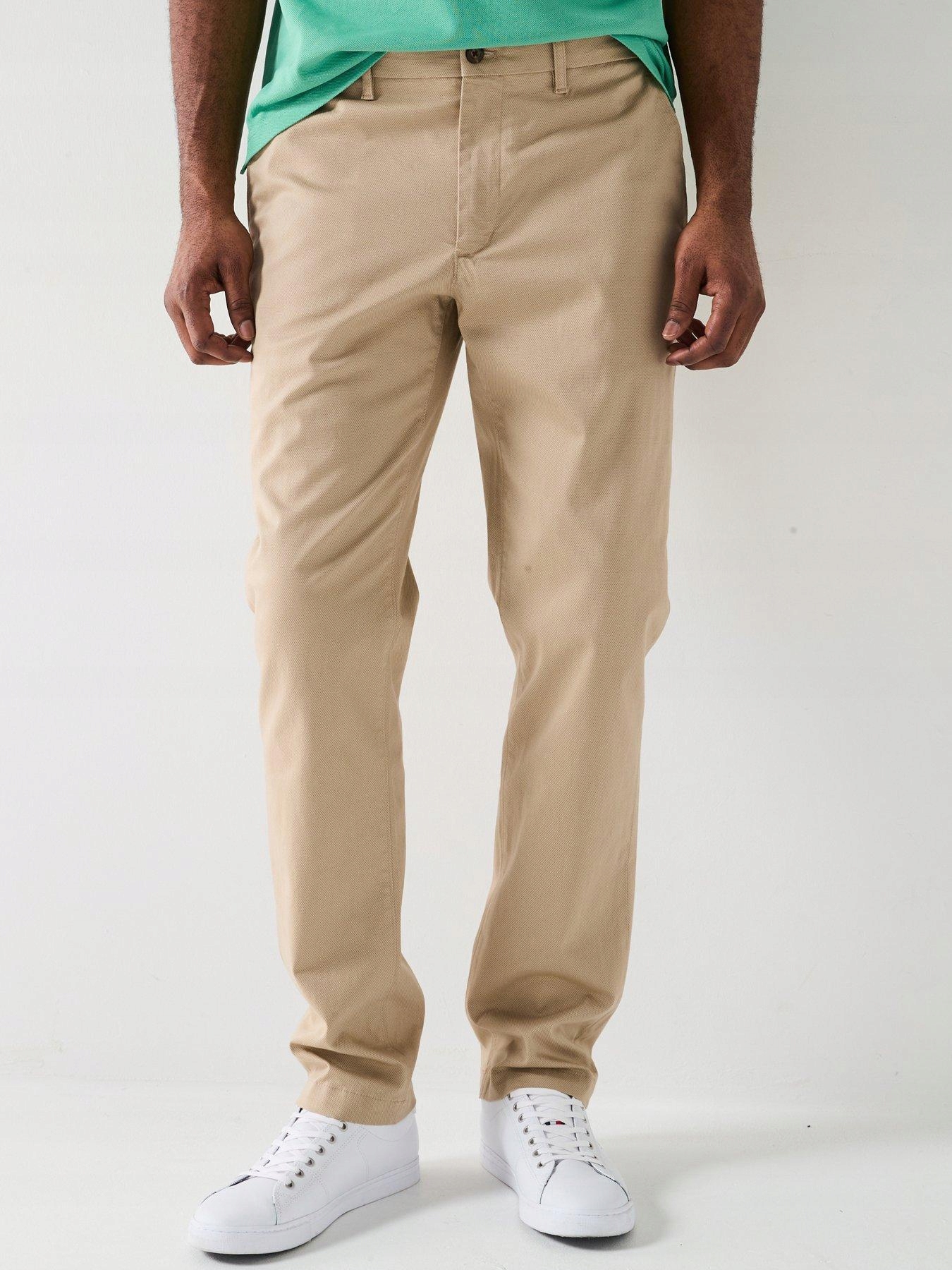 Tommy Hilfiger Pánské Kalhoty Chino MW0MW377117 Rbt Velikost 38/32