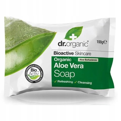 Dr.Organic čistiace mydlo v kocke s aloe vera