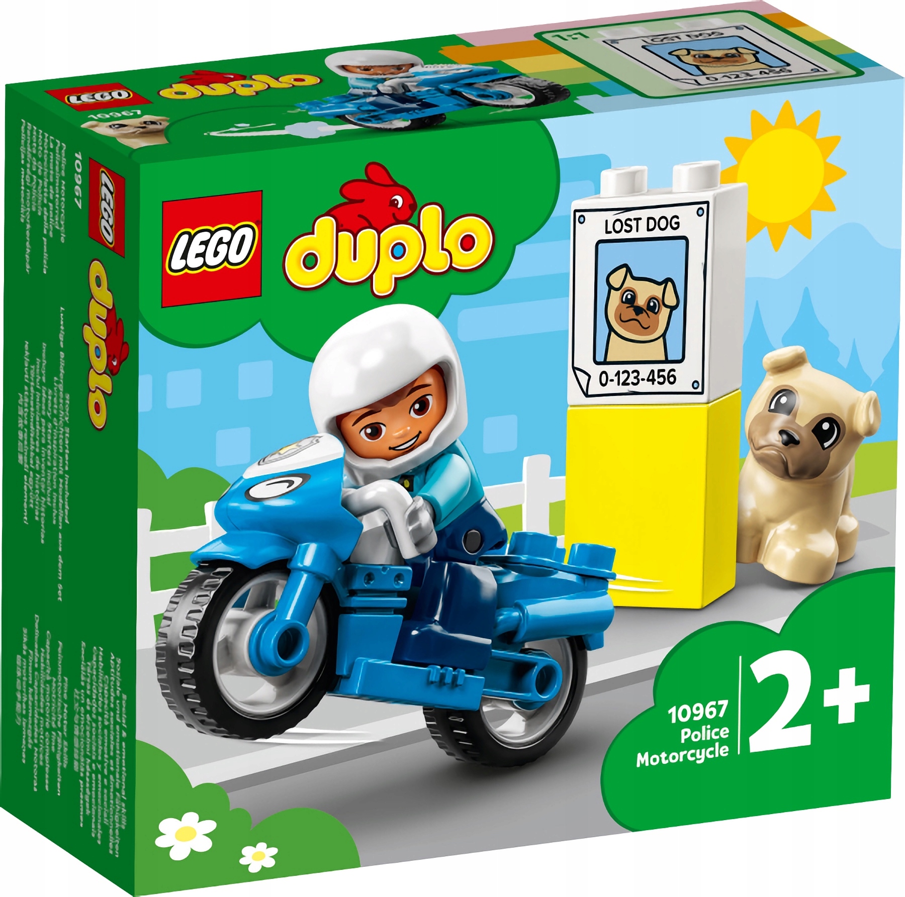 

Lego Duplo 10967 Motocykl Policyjny
