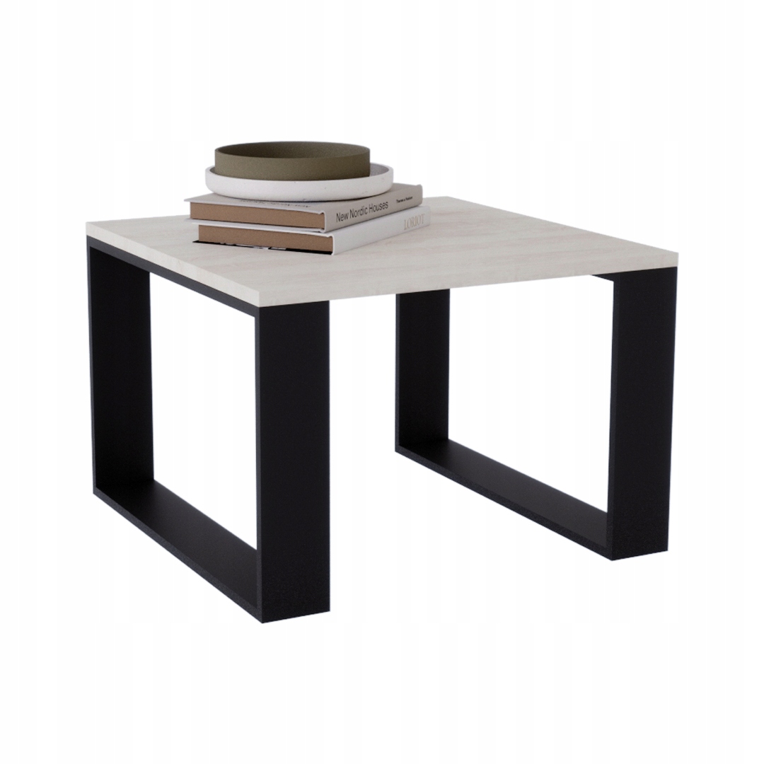 Stůl Rico Borovice do obývacího pokoje 65x65 cm Akce Egger