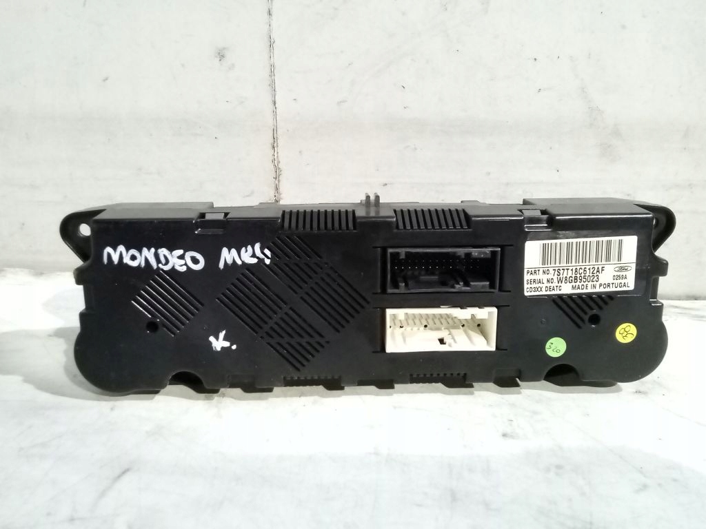 Ford Mondeo MK4 IV 4 panel klími klimatizaci 7S7T18C612AF