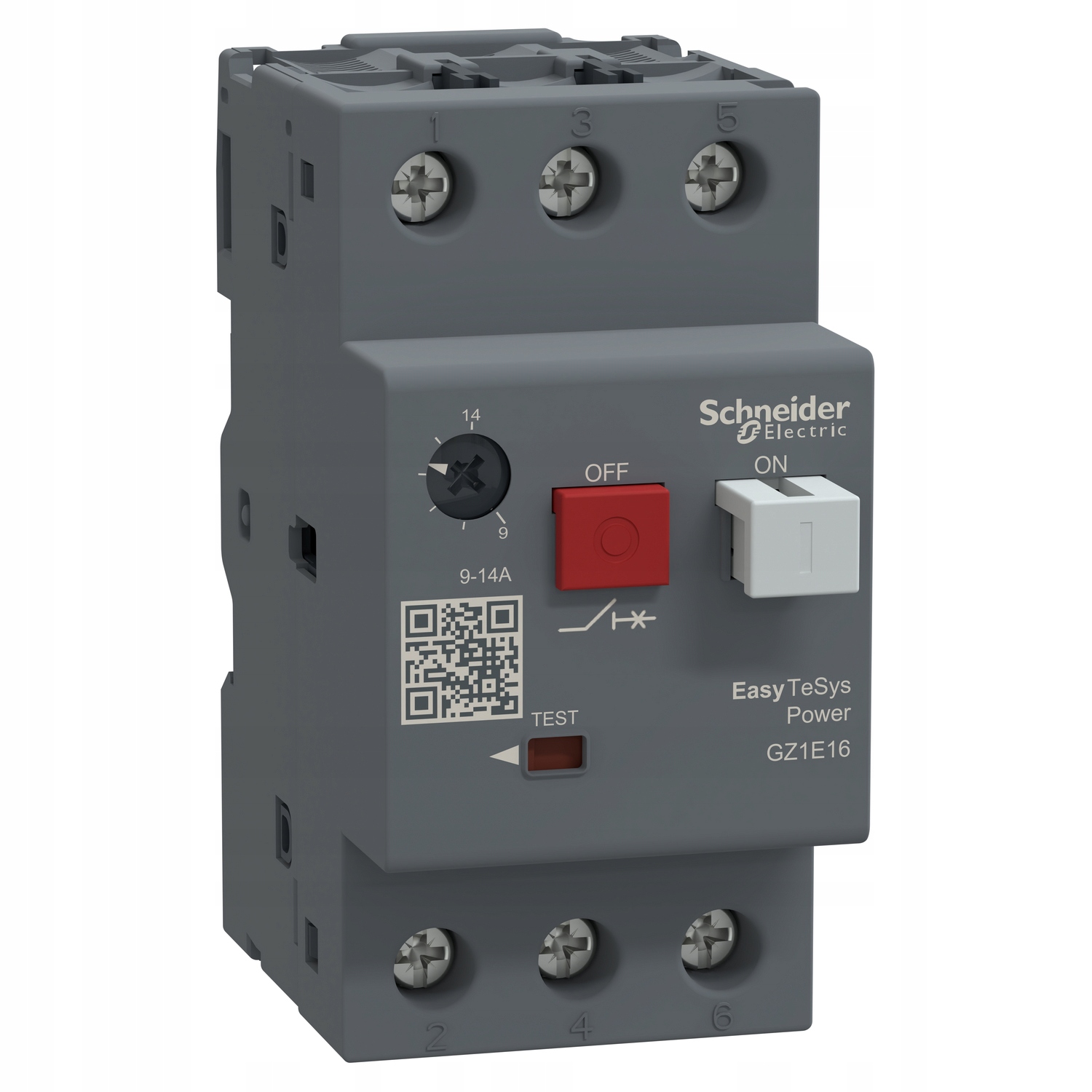 Wyłącznik silnikowy do 15kW 9 14A Schneider Easy TeSys Power GZ1E16