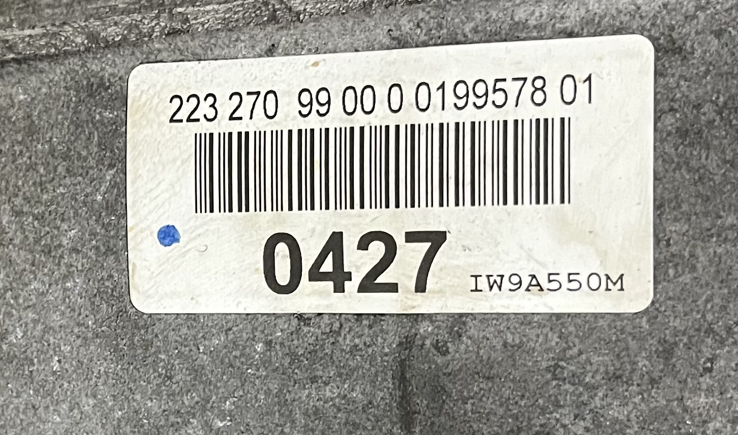 IDEALNA Getriebe MERCEDES W206 C300 1