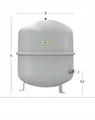 NACZYNIE WZBIORCZE PRZEPONOWE CIŚNIENIOWE 100L Rodzaj naczynie przeponowe