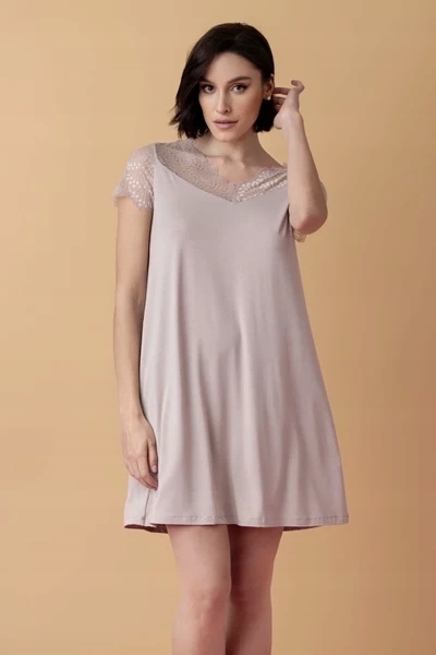 Poem košile noční s krátkým rukávem XXL