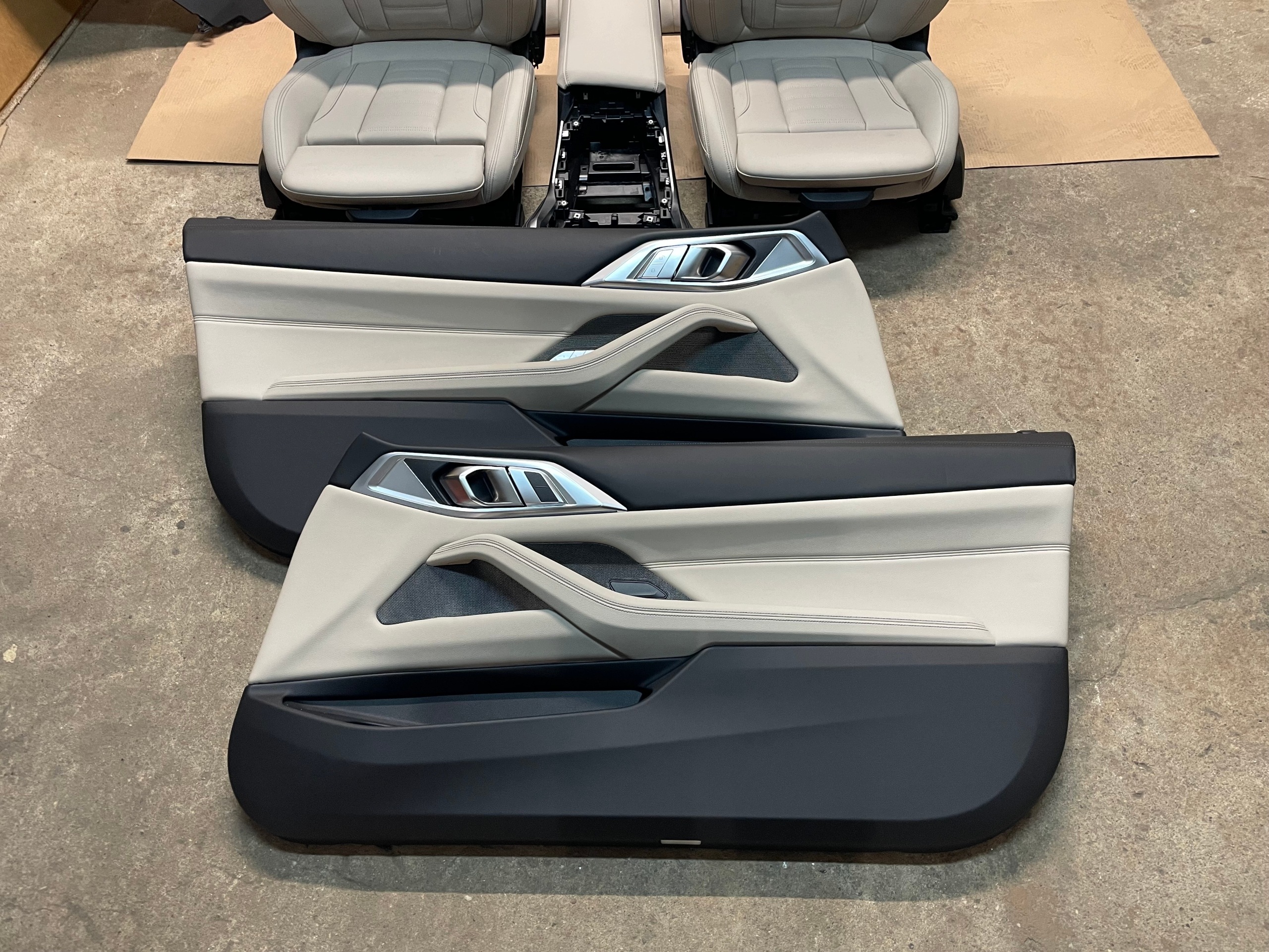 sedili pelle, in pelle POMPOWANE PAMIEC HARMAN / KARDON BMW 4 G22