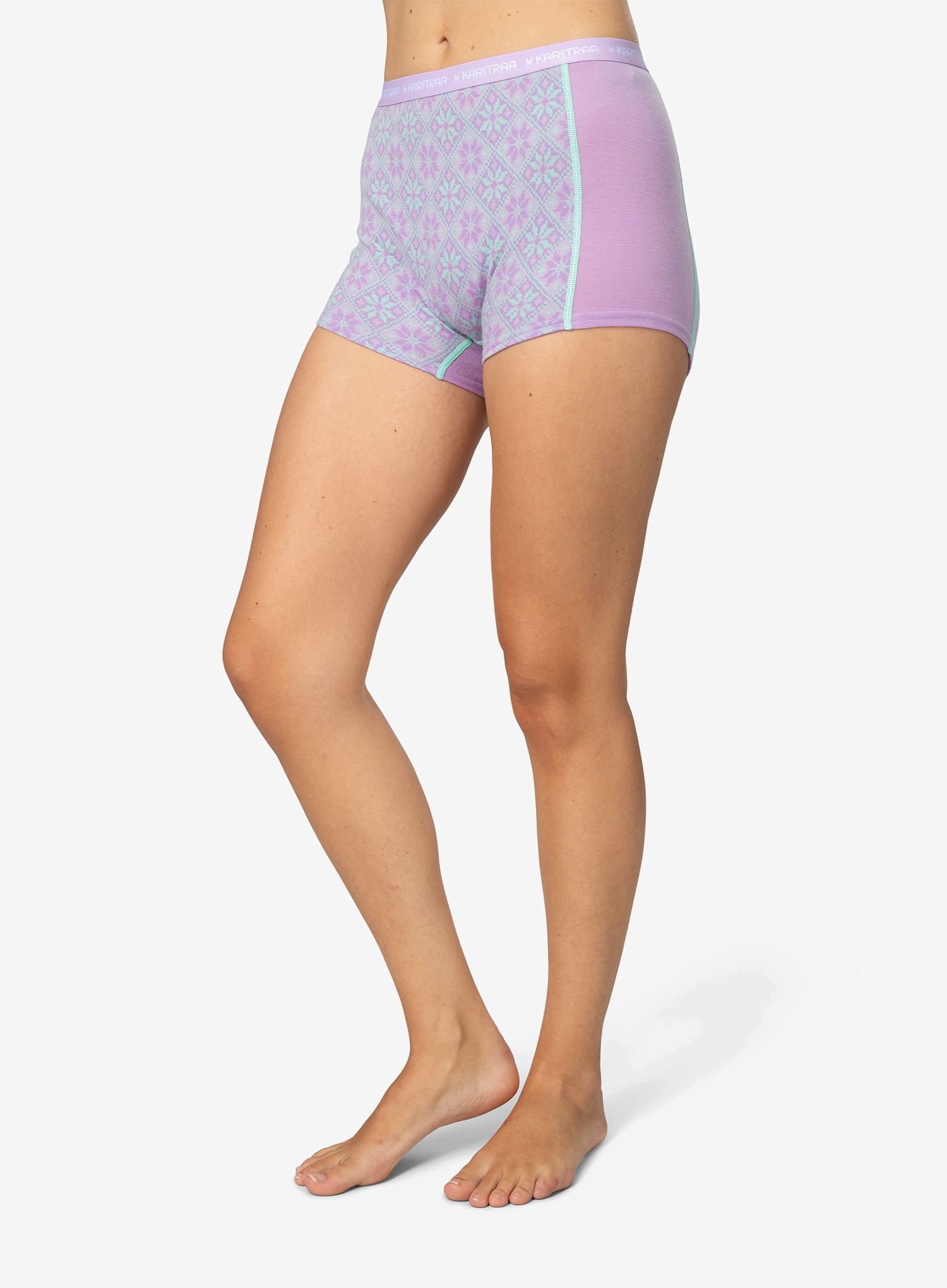 Bokserki termoaktywne damskie Kari Traa Rose Boxer lily L
