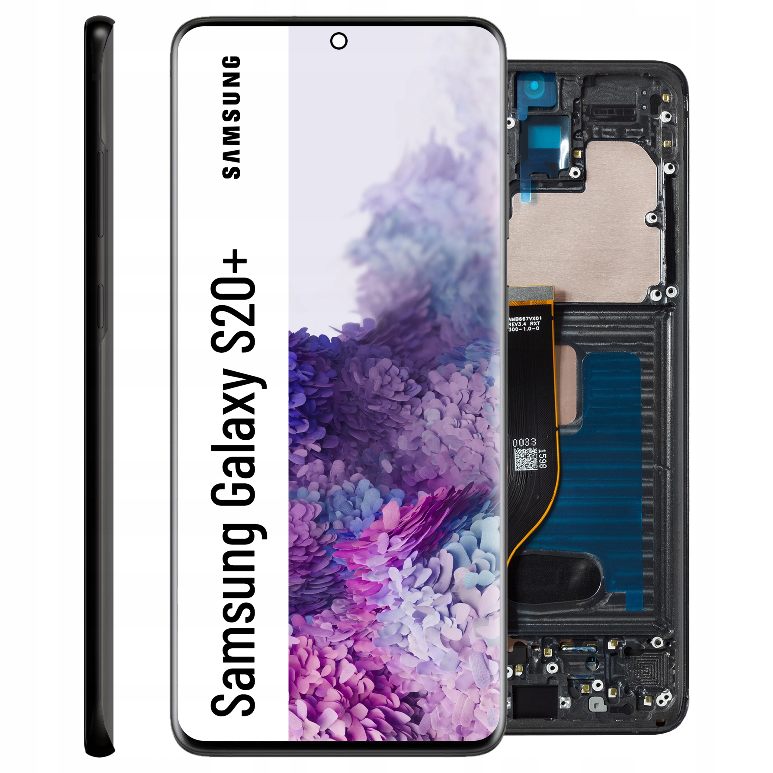 SM-G986F LCD pre Samsung S20 Plus Displej Rámček Matrica Oled Full Size