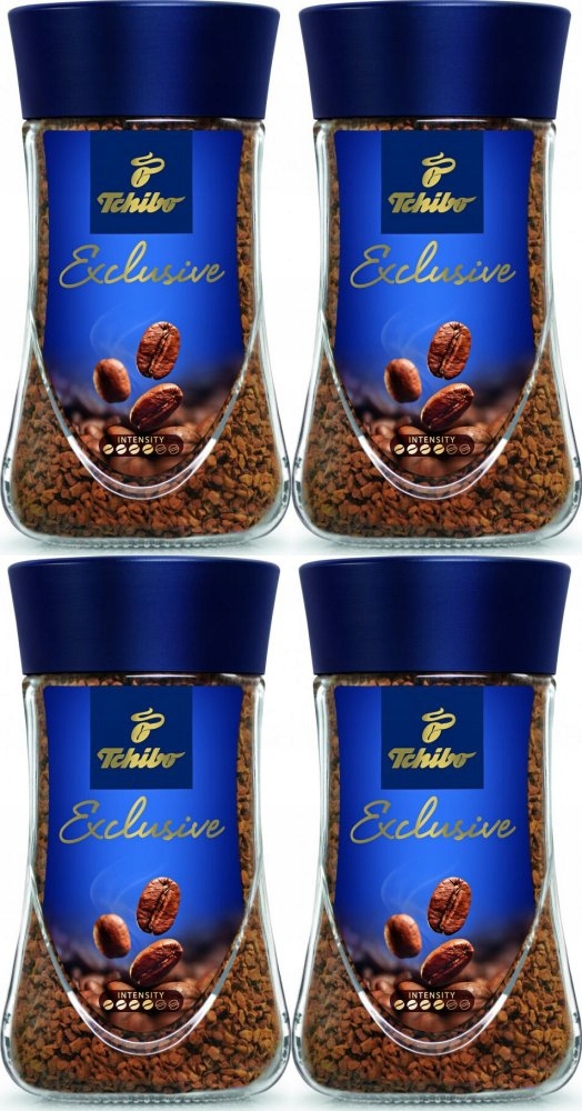 Kawa rozpuszczalna Tchibo Exclusive, 200g x 4 Szt