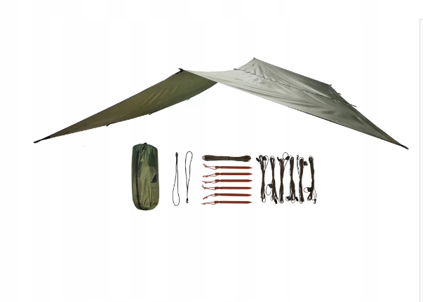 BUSHMEN EASY Tarp 4x3 green