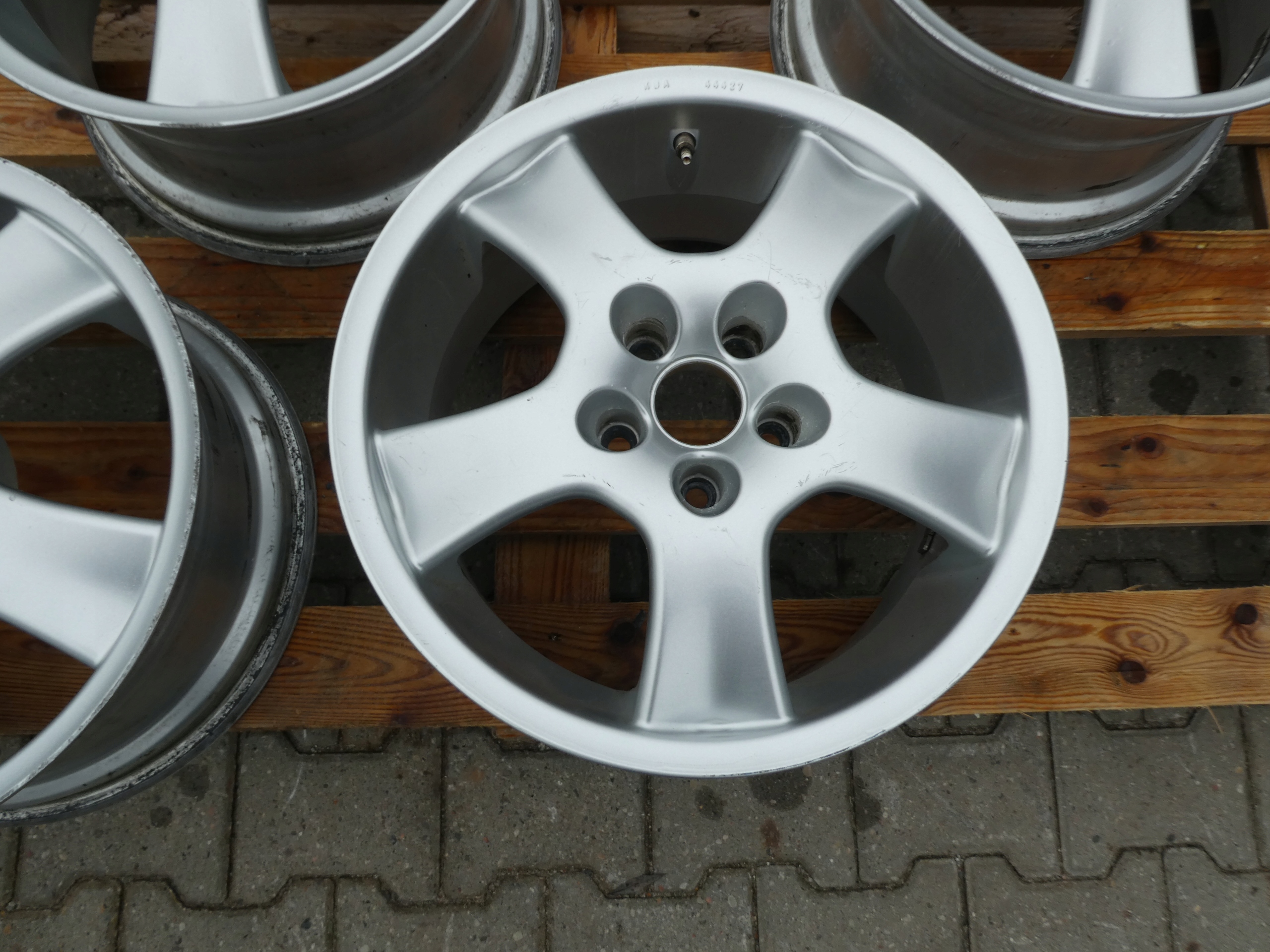 4X discs aluminium disc KBA 44427 RONAL VW 5X112