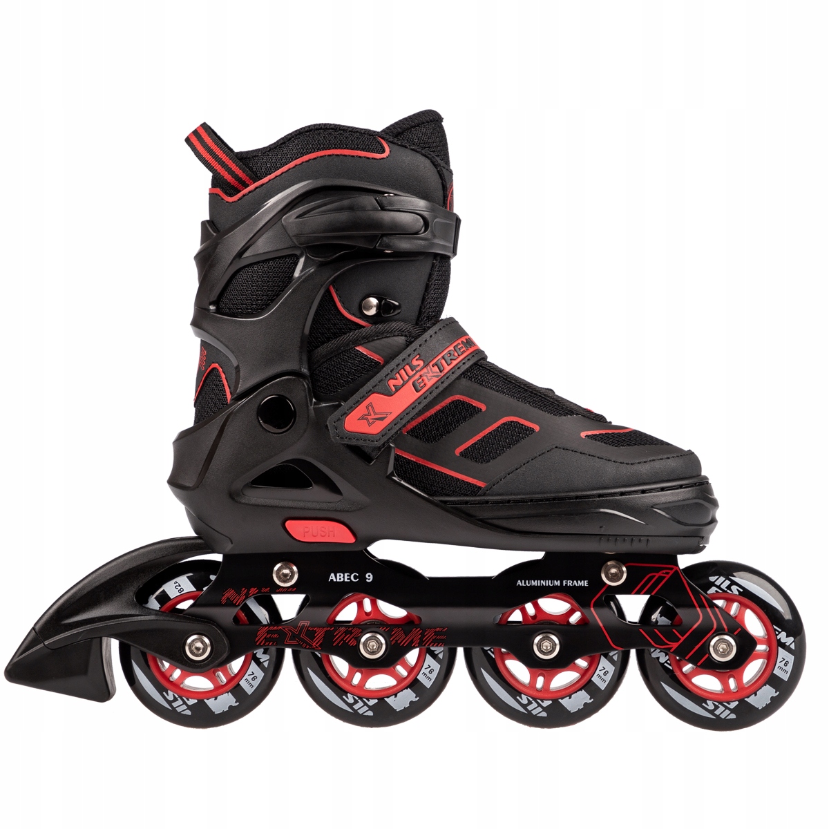 NILS 14174 ROLKI FITNESS REGULOWANE SZYBKIE 31-34
