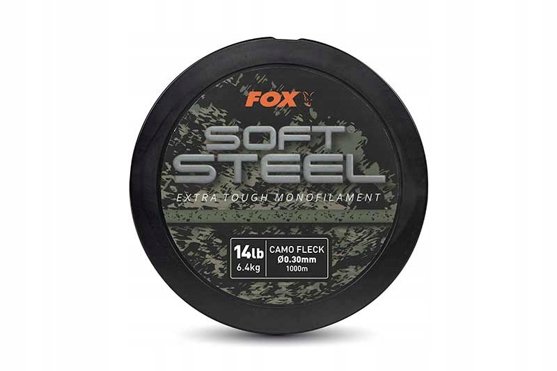 Żyłka Soft Steel Fleck Camo Mono 0,30mm 1000m Fox