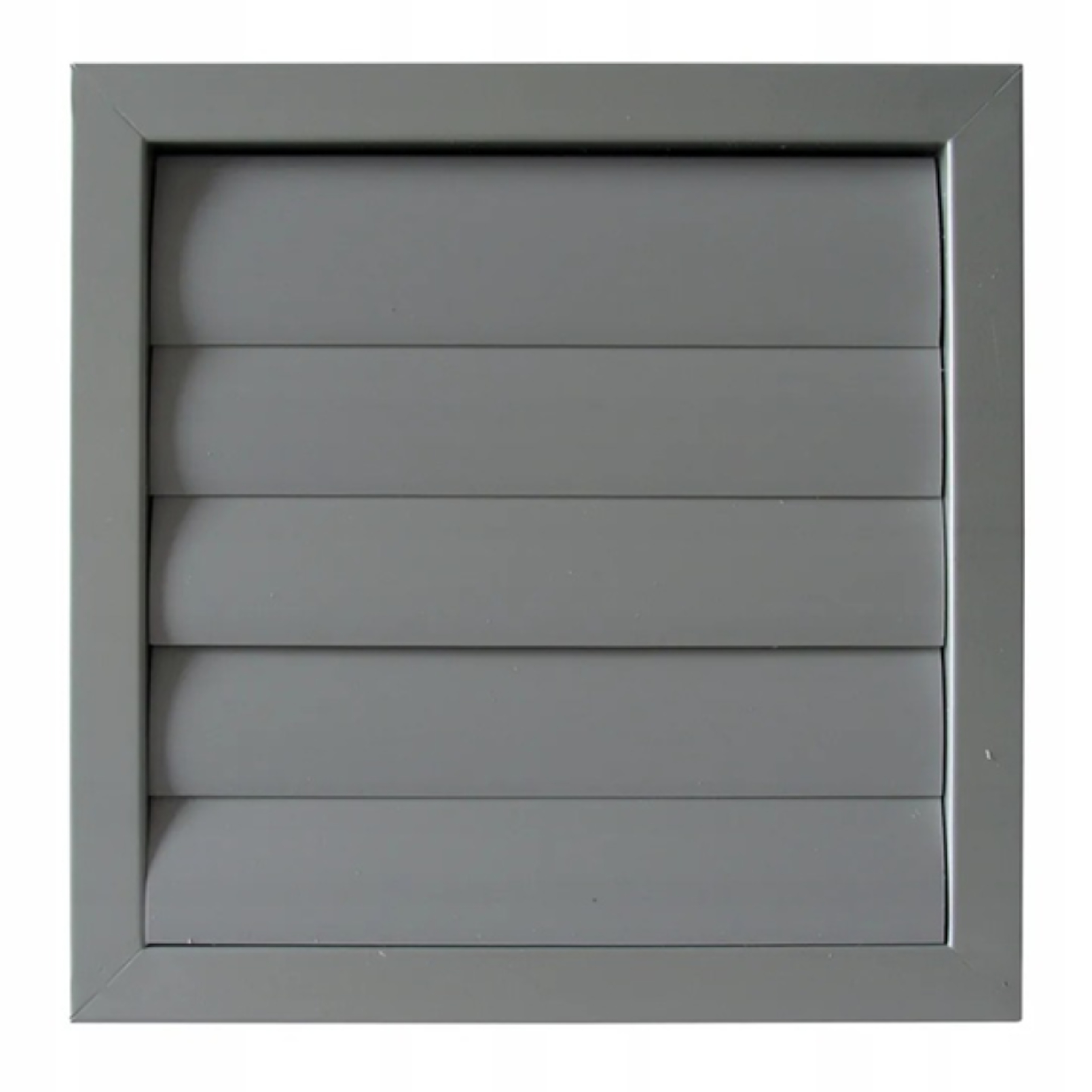 Nástěnná Větrací Gravitační Žaluzie 300X300 mm S Polymerovou Vrstvou