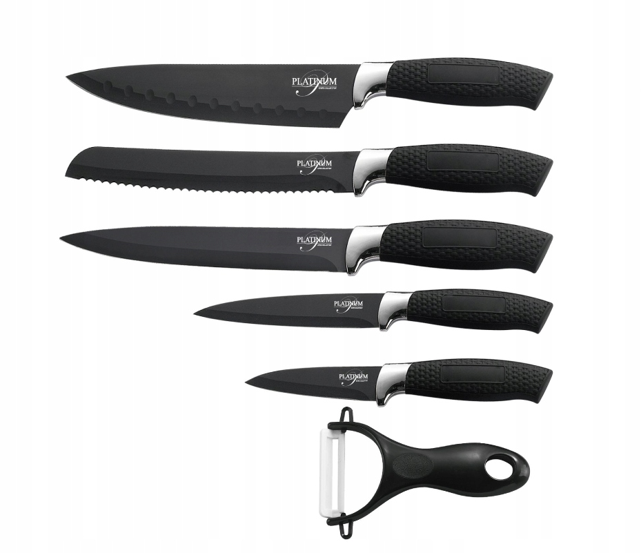 

Zestaw Komplet Noży Kuchennych Noże Marmurkowe 6EL