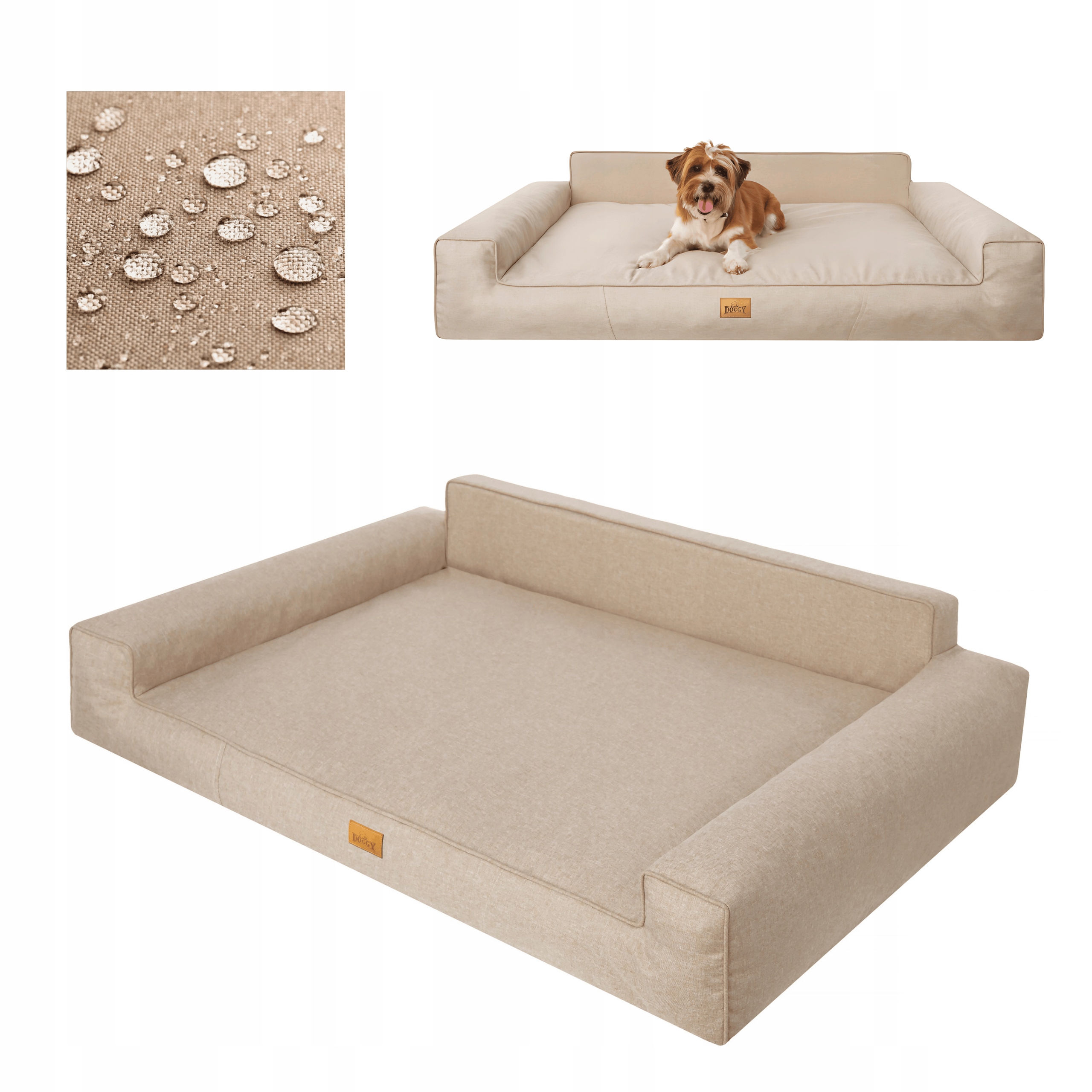 Legowisko dla psa, wodoodporny materac posłanie kojec dla psa L 78x53cm