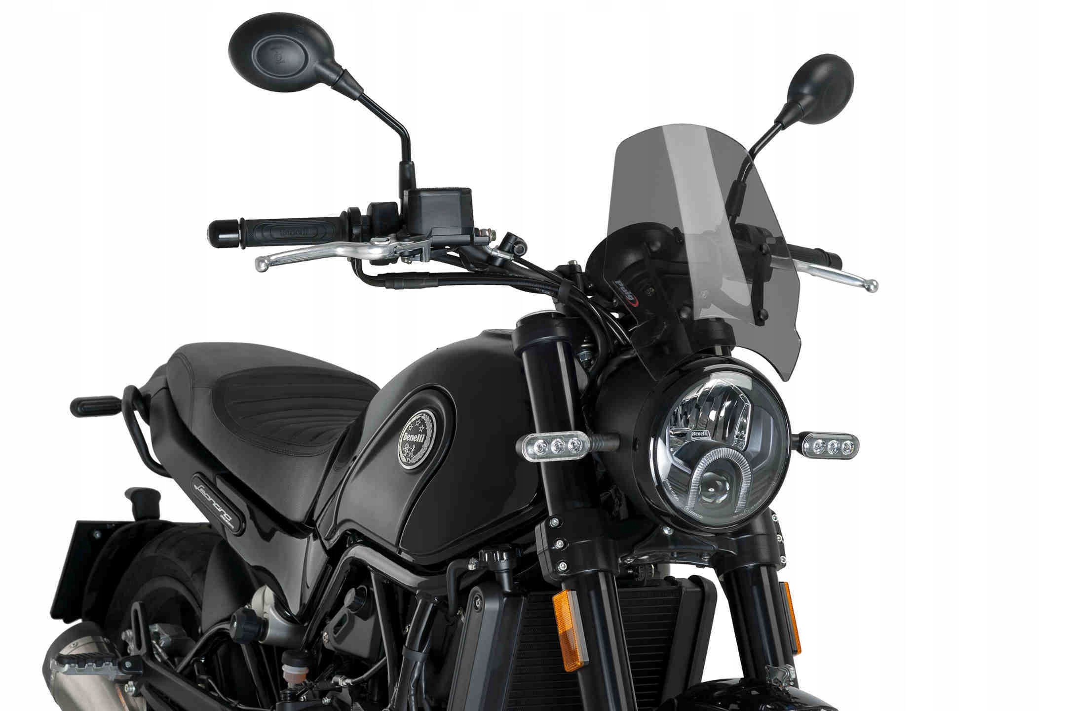 

Puig 9747F owiewka ciemna Benelli Leoncino 500