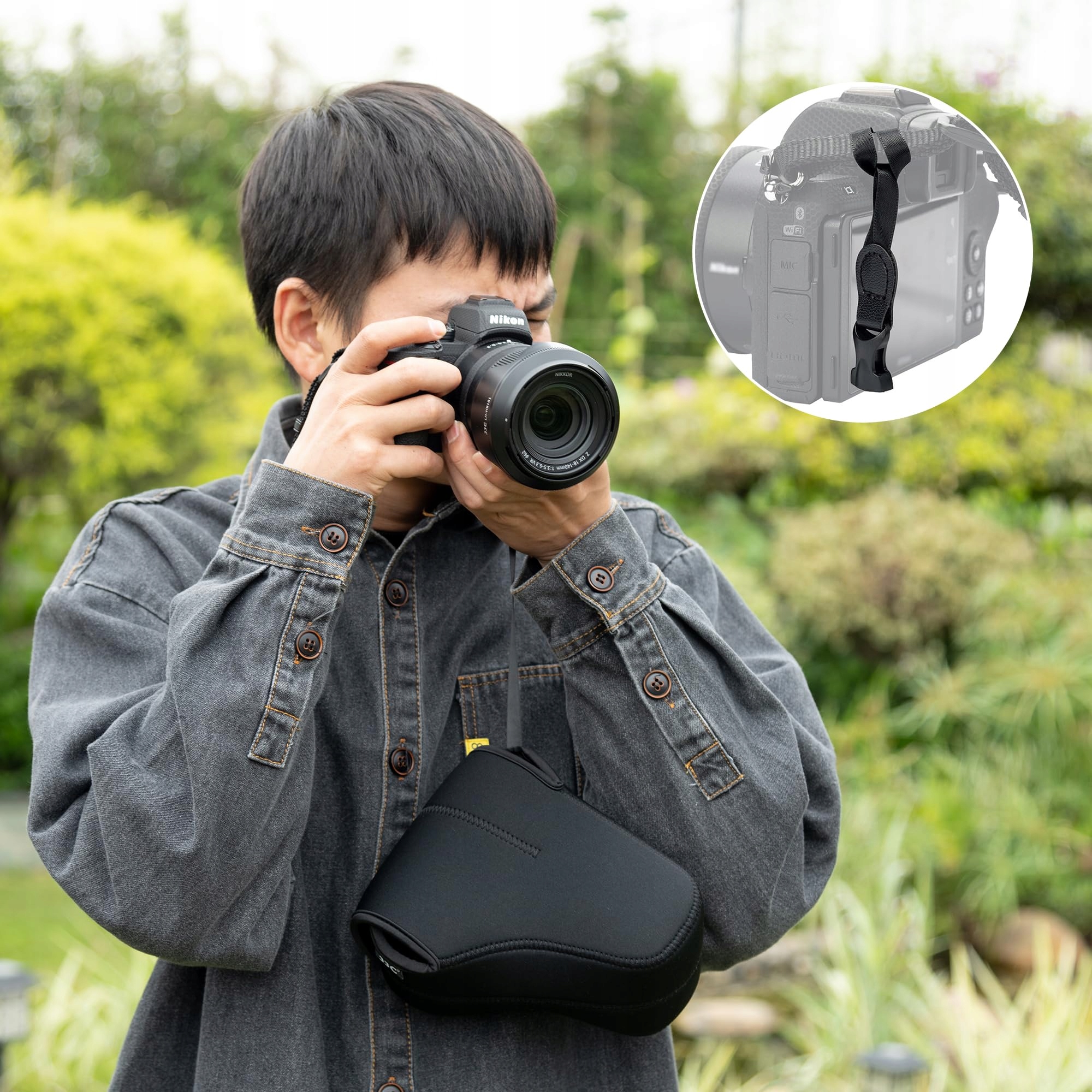JJC Neopren futerał na aparat Sony A7 A7II A7III A7RII A7RII A7RIII A7S — miniatura 8