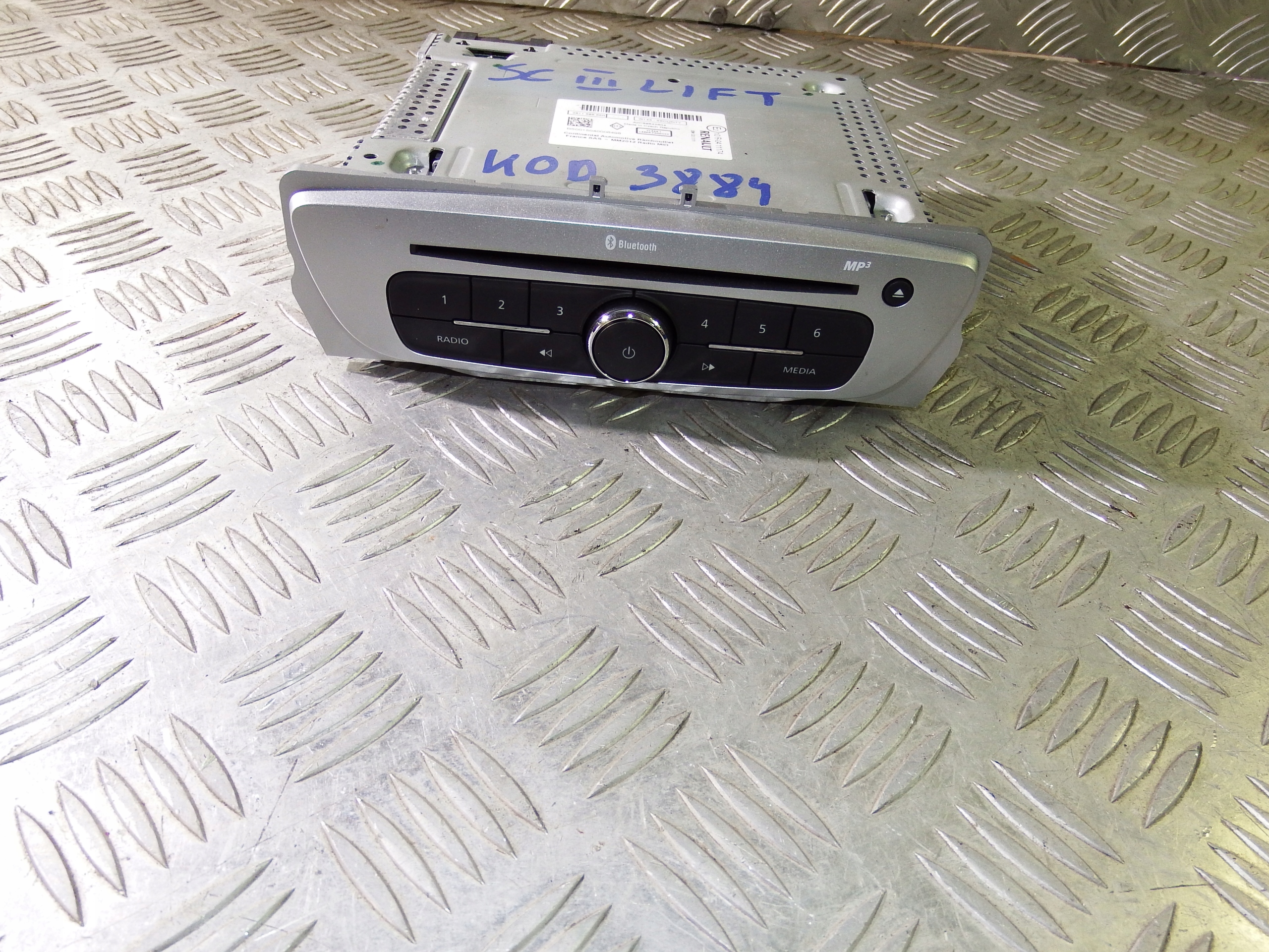 RADIO CD USB BLUETOOTH RENAULT MEGANE SCENIC III LIFT 281158566R