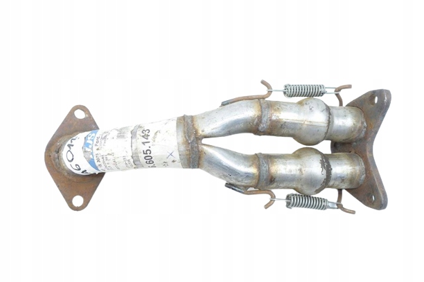 91 15 - 6605143 ГЛУШИТЕЛЬ КОЛЛЕКТОРНОЙ ТРУБЫ FORD FIESTA MK3 D