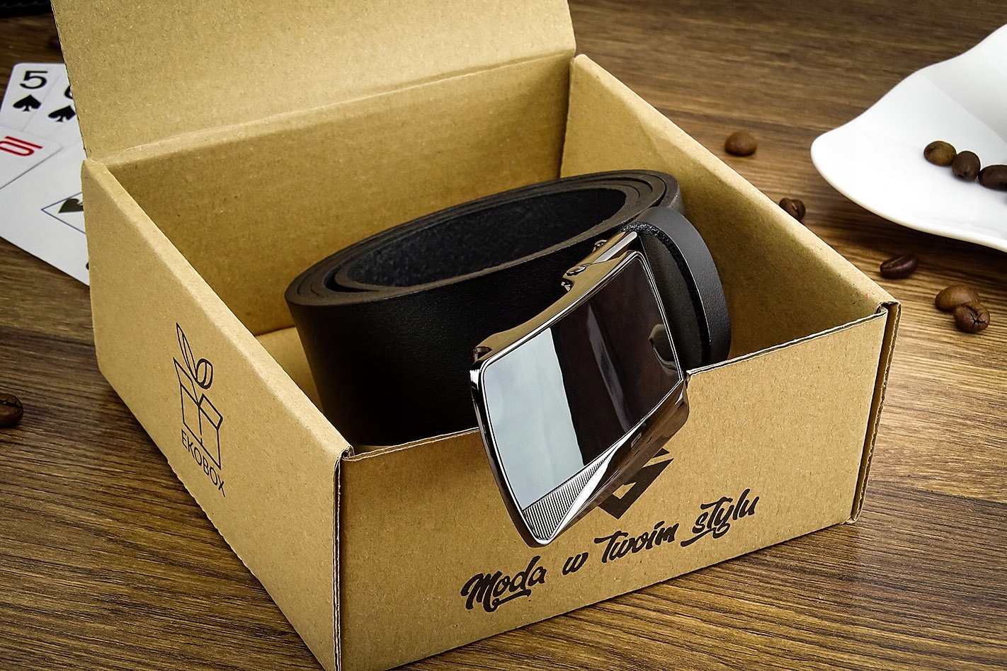 Męski Pasek SKÓRZANY Automat 100cm Klasyk KLAMRA Rodzaj klamry automatyczna