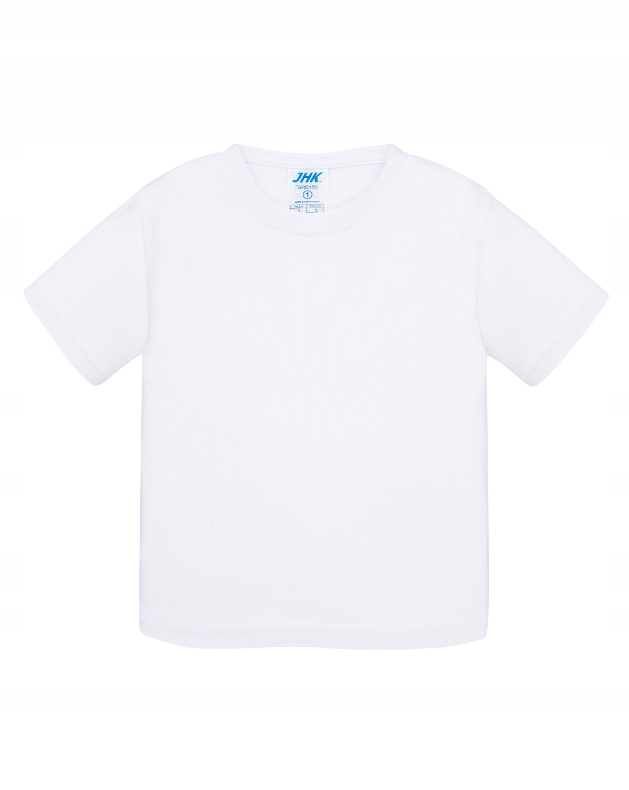 

T-shirt Dziecięcy Koszulka Jhk Biała Gładka 2+