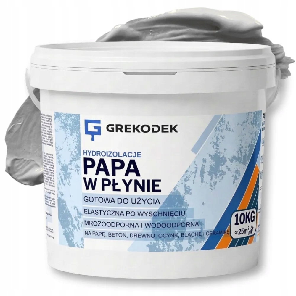 PAPA W PŁYNIE Gotowa Do Użycia SZARA 10KG