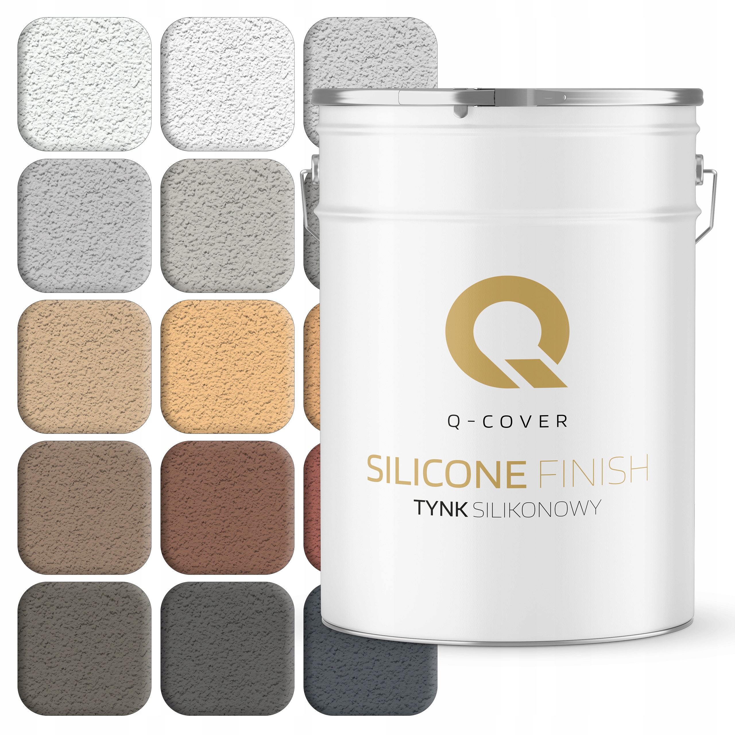 Silikónová fasádna omietka 25 kg Baránok Farby na výber Granulácia