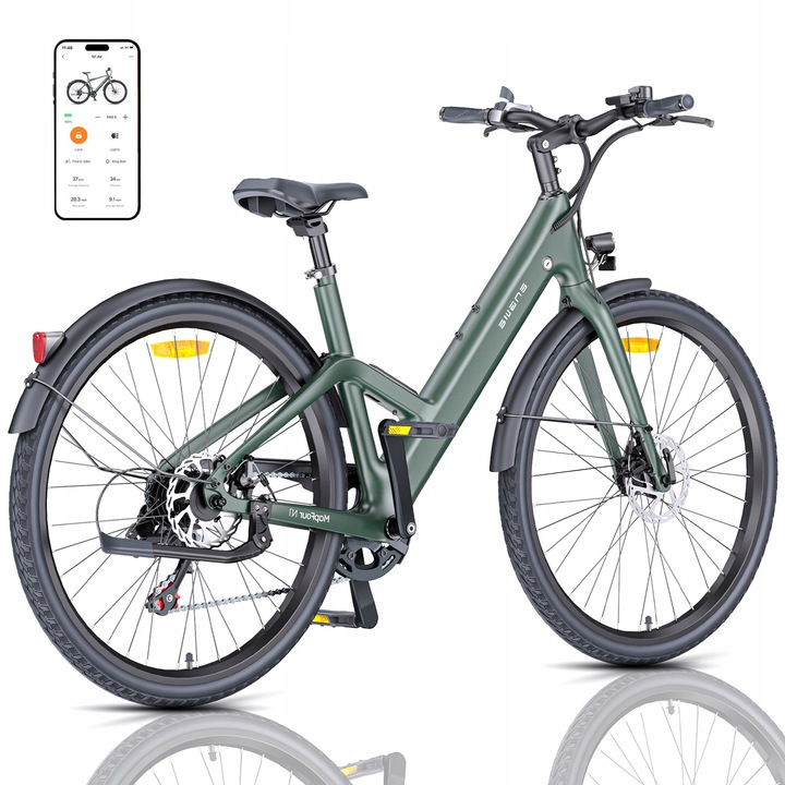 27,5" Karbonové elektrokolo Engwe N1 Air St 36V 10Ah 250W 25 km/h s dojezdem 100 km