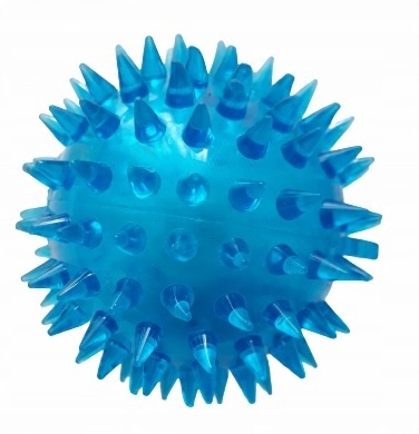 

Piłeczka Z Kolcami Led 6,5cm Piłka Świeci Piszczek