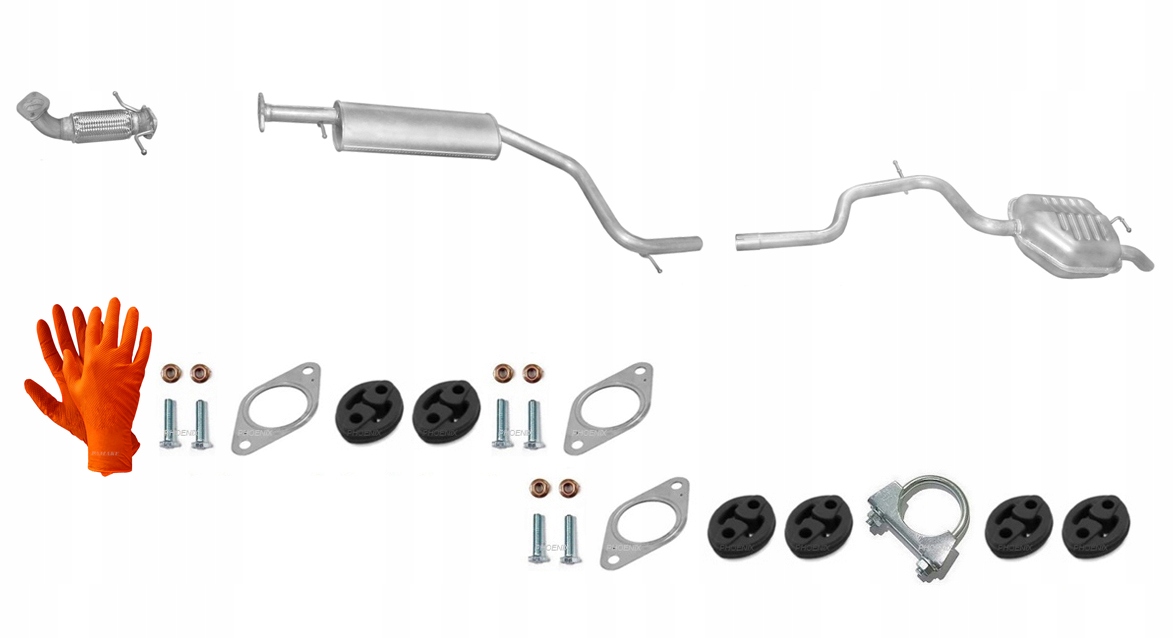 Ford Mondeo MK3 1.8 2.0 (2000-2007) Hatchback Sedan Výfukový Systém