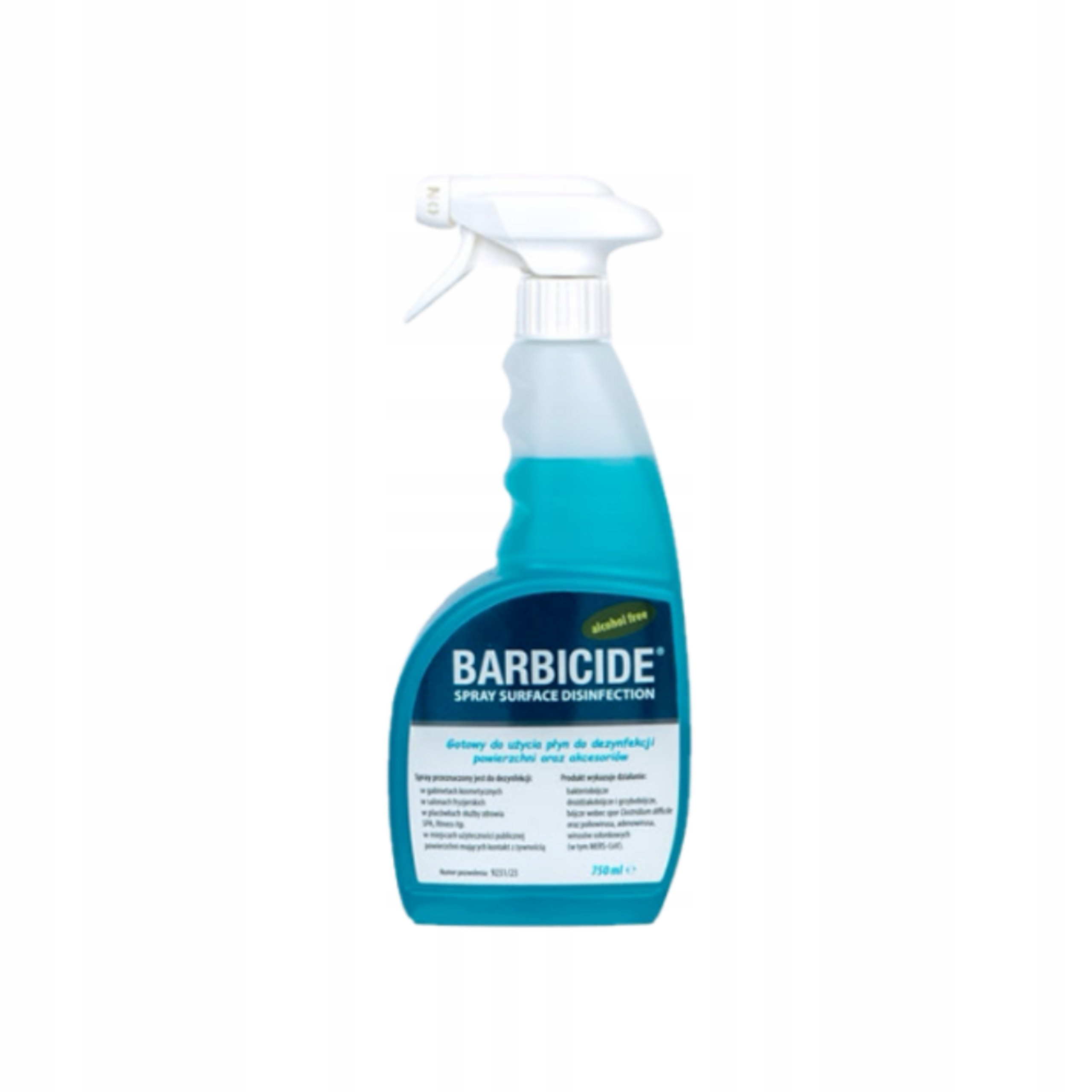 Spray do dezynfekcji powierzchni Barbicide bez zapachu 750 ml