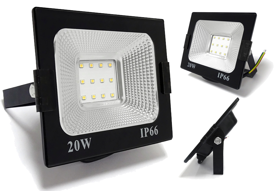 

Halogen Naświetlacz Lampa Led 20W IP66 Reflektor
