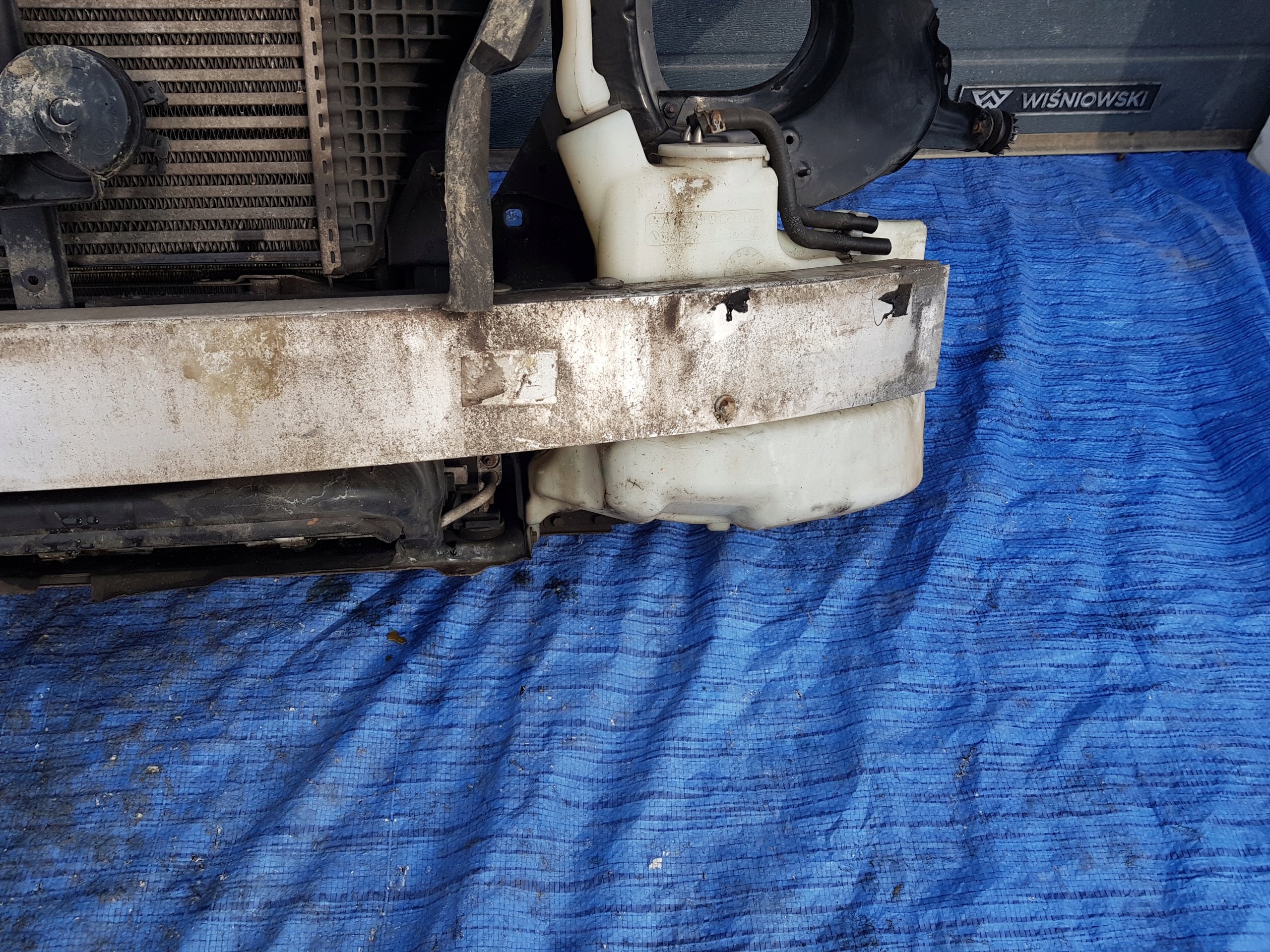 support panel for radiators radiator MERCEDES ML W164 3.0 V6 CDI
